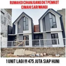 RUMAH SIAP HUNI 400 JUTA 1 UNIT LAGI DKT PEMKOT CIMAHI SARIWANGI