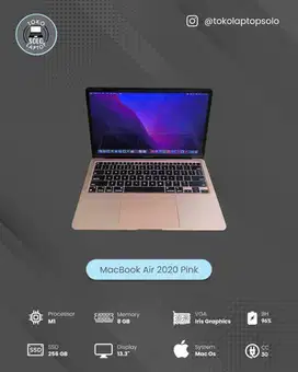 MACBOOK AIR M1 2020 M1 RAM 8GB SSD 256GB RETINA NORMAL