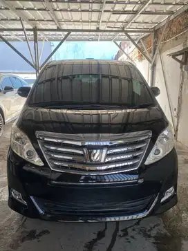Alphard 2,4G ATPM nik 2012, tangan 1 low KM, servis record toyota resm
