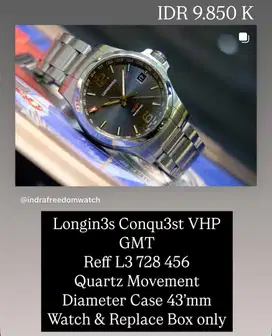 Longines Conquest VHP GMT
