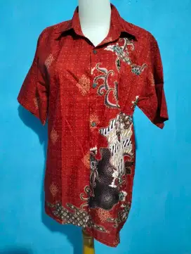 Preloved baju batik sekolah/kerja