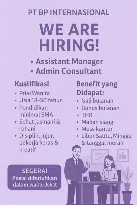 Lowongan Pekerjaan