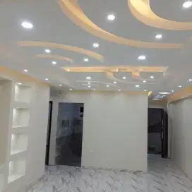 Plafon Gypsum, Plafon pvc, Kusen Alumunium partisi, sekat ruang pintu