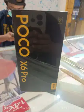 Poco X6 pro 5G 12/512gb baru garansi resmi bisa TT kredit