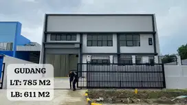 Disewakan Gudang Siap Pakai