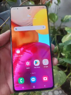 Samsung A71 Ram 8/128 Sein mulus Masih Ori semua Finger on nfc on