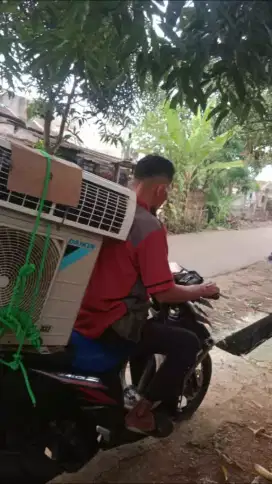 Cuci AC bongkar pasang ac