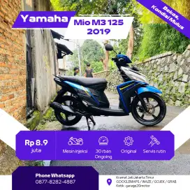 Yamaha Mio M3 125cc blucore Fi tahun 2019