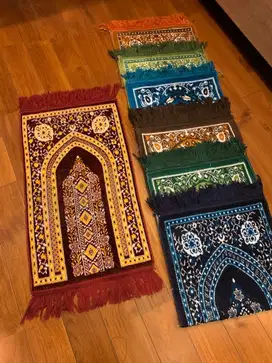 Grosir 10 pcs - Sajadah muka bludru premium 35 x 70 cm