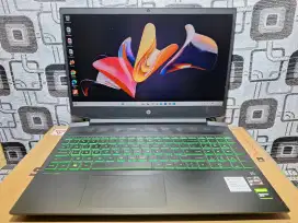 Laptop Hp Pavilion Gaming dual VGA GTX Game Grafis Libas Abisss