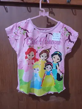Kaos princess pink