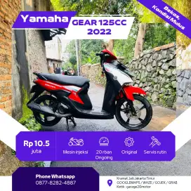 Yamaha all New gear 125cc blucore tahun 2022