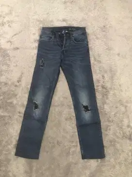 Celana jeans skinny  merk H&M size 28