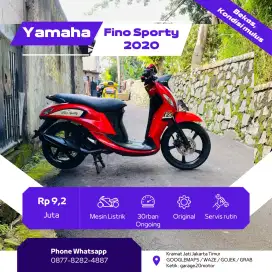 Yamaha fino sporty 125cc blucore tahun 2020