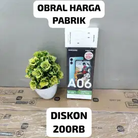 OBRAL HP SAMSUNG A06 5G 12/128 DISKON 200 RIBU