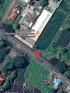 DIJUAL TANAH RAYA PRIGEN NOL JALAN sebrang finna golf