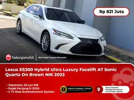 [PAJAKPANJANG] Lexus ES300h ES 300 Hybrid Ultra Luxury White 2023/2024