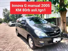 Innova G manual bensin 2005.tgn1.km 80rb.pjk gress.nyacat jamin kualat