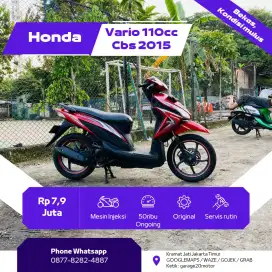 Honda vario 110cc cbs pgm Fi tahun 2015