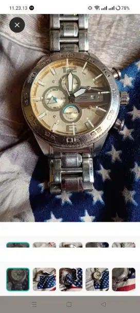 Dijual Jam Tangan Fossil all Stainless Steel