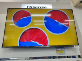 Promo kredit tv hisense 4K 43 inch bunga 0% dan free 1x cicilan