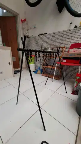 Hanging rack / rak camping alat gantungan
