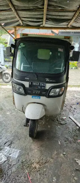 TVS 3roda barang second, jarang dipakai