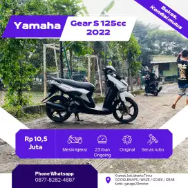 Yamaha all New gear 125cc blucore Fi tahun 2022