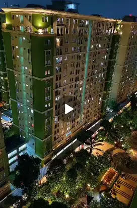 di jual Apart green palace gandeng 2br ke 2br full furnished shm