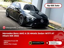 [TANGAN PERTAMA] Mercedes Benz AMG A 35 A35 Sedan W177 Hitam 2022/2023