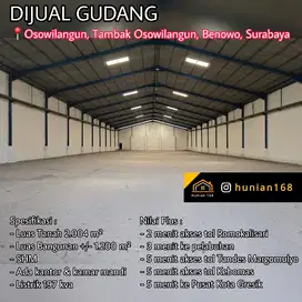 Gudang Pergudangan Tambak Langon Osowilangun Permai Indah Surabaya