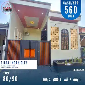Dijual rumah dicitra indah city jonggol rumah siap huni full renovasi