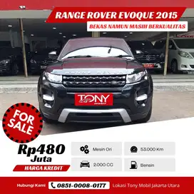 Range Rover Evoque Luxury Si4 2.0 AT 2015 Hitam