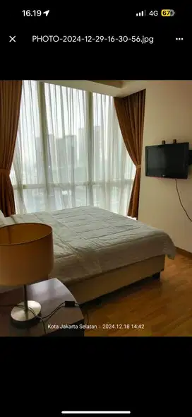 Disewakan Bulanan Murah Apartmen The Peak Sudirman Tipe 3 bedroom