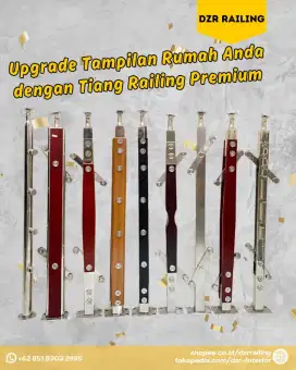 Tiang railing tangga