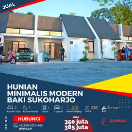 Hunian Minimalis Modern Baki Sukoharjo