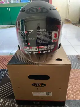 Helm KYT Galaxy Flat R Solid Matt Gorilla Grey (L)