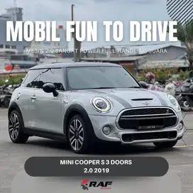 MINI COOPER S HATCHBACK 3 DOOR AT 2019 SILVER MATIC
