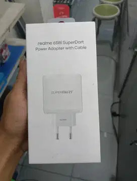 SuperDart power adapter Realme 65W with cable original