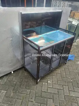 Wastafel 1 meter full