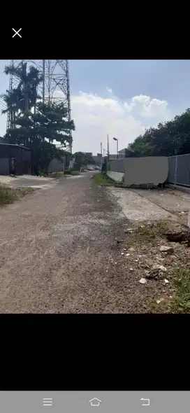 Tanah di Belakang stasiun RTV, JOGLO JAKARTA BARAT