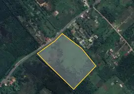 DIJUAL TANAH 5,6 HEKTAR PINGGIR JALAN NEGARA PALEMBANG – INDRALAYA