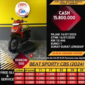 Jual beli tukar tambah  BEAT SPORTY CBS 2024