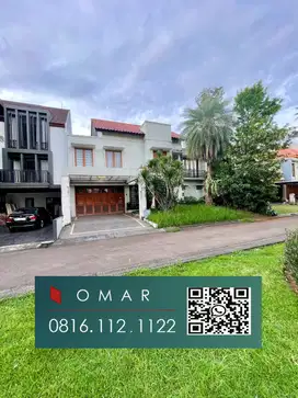 Rumah depan taman jalan lebar di puri bintaro sektor 9