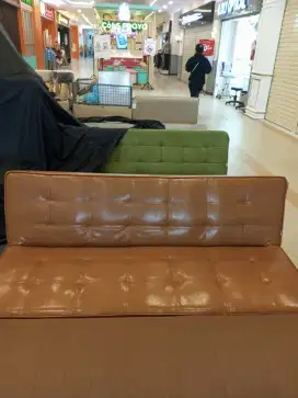 Leticia sofa bed brown