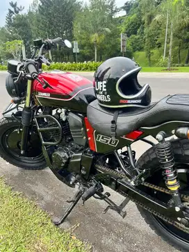 Motor custom scrambler basic byson