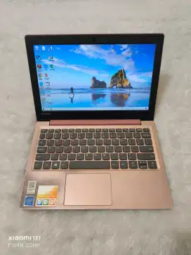 Dijual Notebook lenovo ideapad slim,kencang intel celeron ram 4 gb