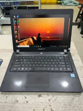 GIGABYTE P34V5 CORE I7 GEN 6 8/256 GB DUAL VGA GTX 965M SECOND ORI