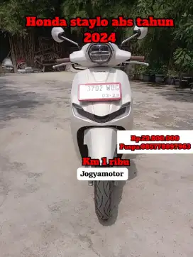 Kilometer 1 ribu Honda staylo abs 160 2024