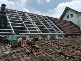 Tukang perbaikan atap bocor dinding/dak rembes talang air cat renovasi